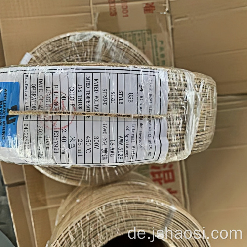 Hochtemperaturbeständige UL 5128 MICA WLECHTE KREID